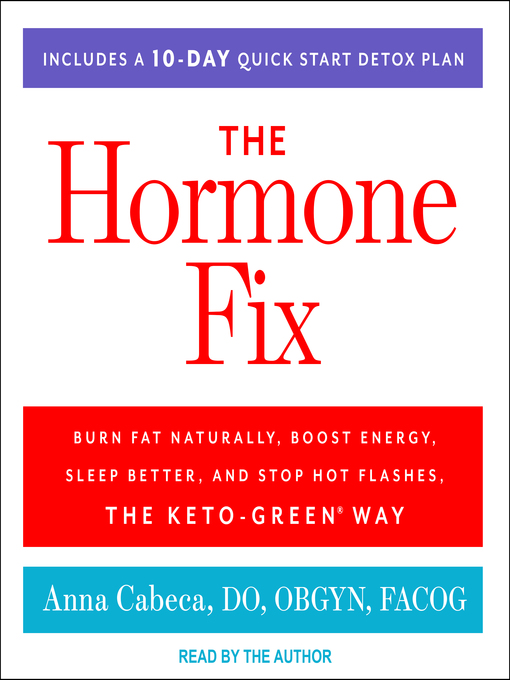 Title details for The Hormone Fix by Anna Cabeca, DO, OBGYN, FACOG - Available